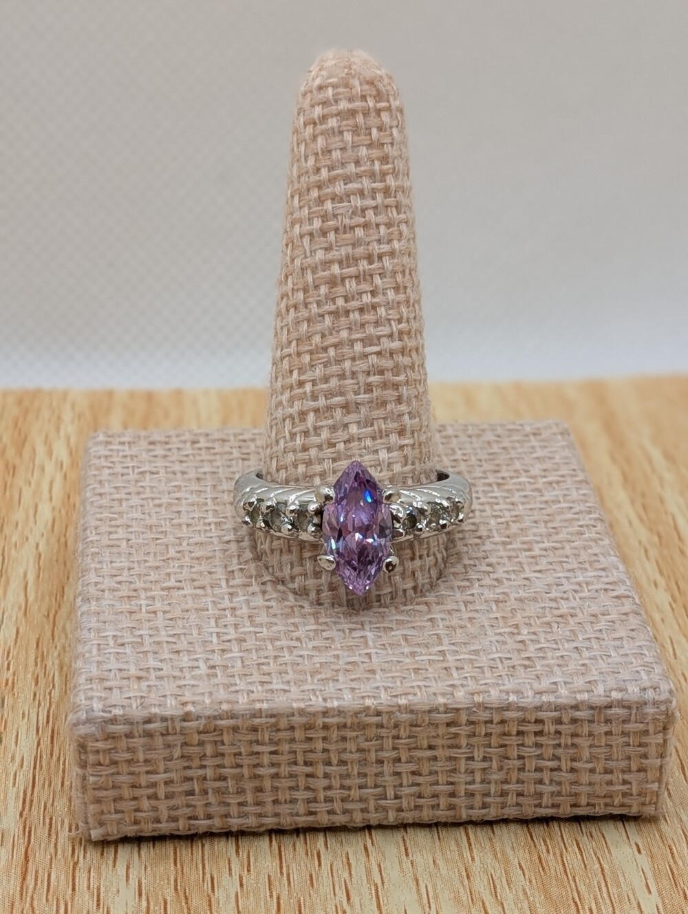 Purple Marquis Ring
